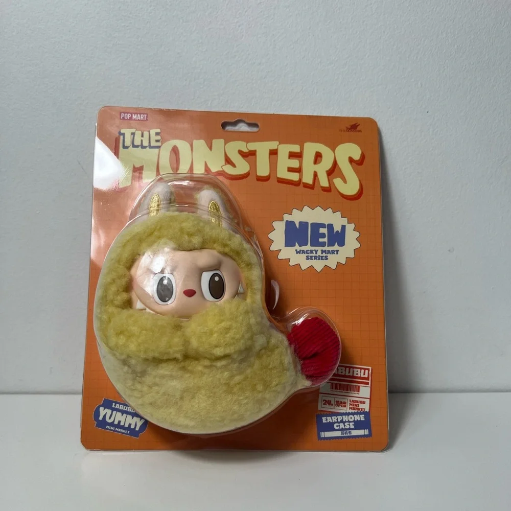 Pop Mart The Monsters Labubu Shrimp Wacky Mart AirPod Earphone Headphone Case